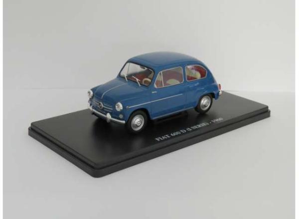 Fiat 600D blau